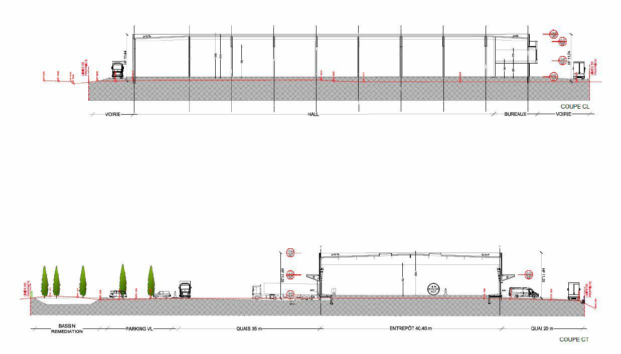 Entrepôt classe c Farlède 5017m² Location entrepôt classe c Farlède Var OLLOG2308454 9